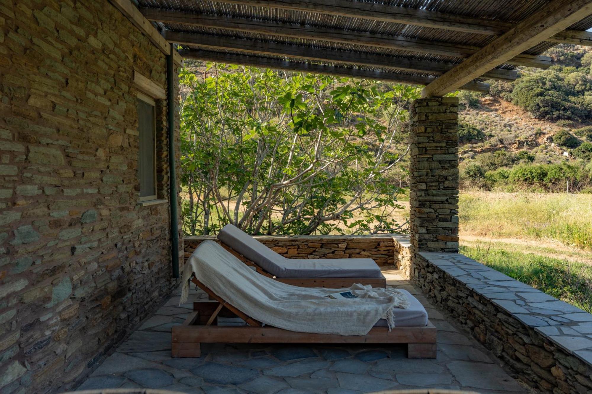 Гостевой дом Onar Andros Achla Экстерьер фото