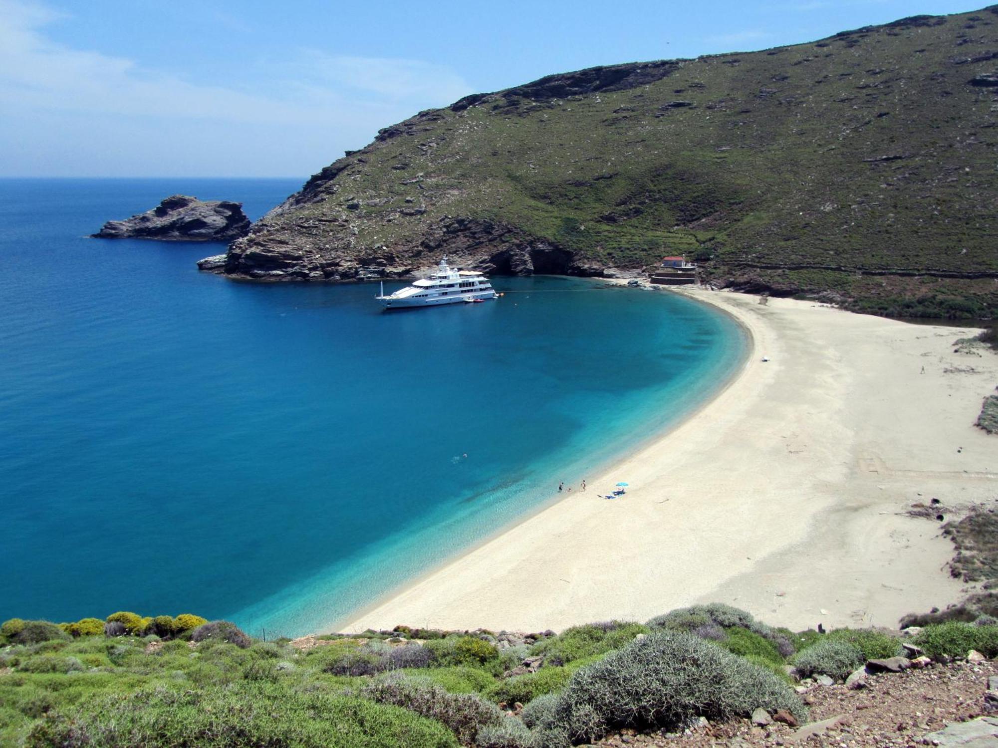 Гостевой дом Onar Andros Achla Экстерьер фото
